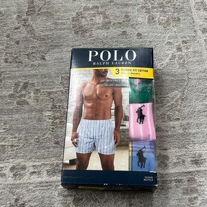 Polo Ralph Lauren Men's Boxers - Green, Pink, Blue Plaid. Size Small. NWT’s.